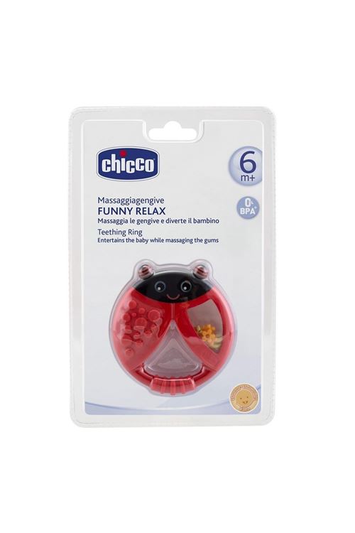 Chicco Funny Relax Diş Kaşıyıcı - Uğur Böceği