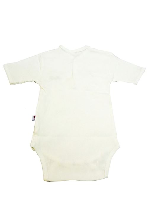 Sema Baby Yarım Kol Kaşkorse Badi (Body) - Ekru  18-24 Ay