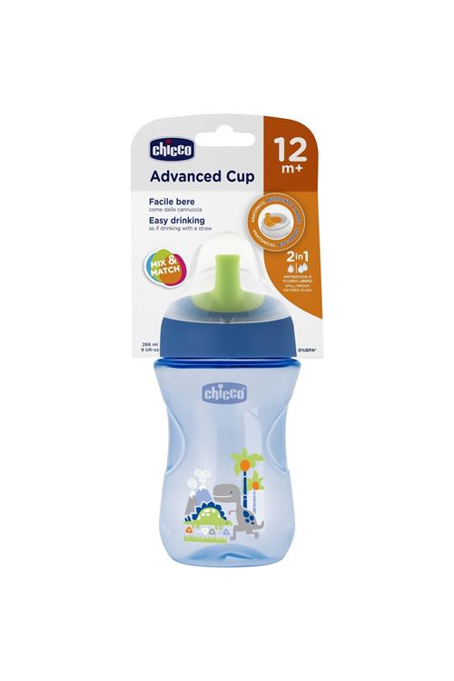 Chicco Pipetli Eğitim Bardağı 12+ Erkek