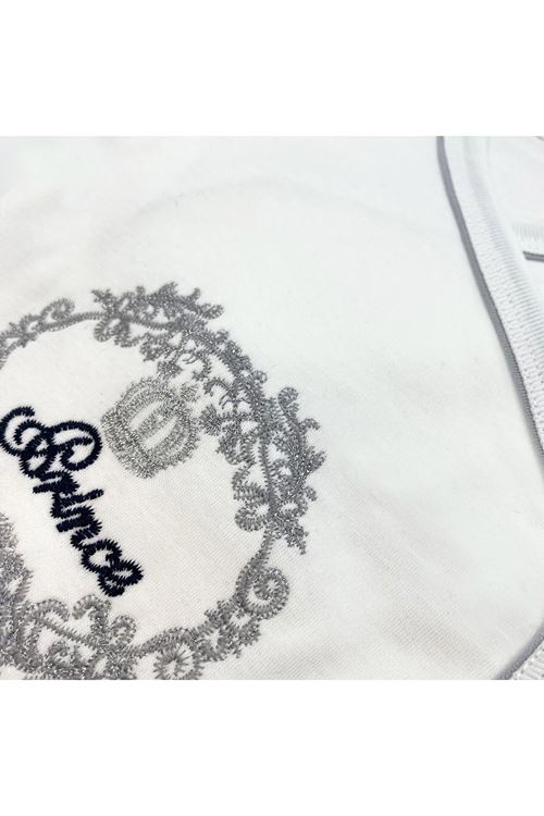 Sema Baby Prens Lüks 5 Parça Hastane Çıkışı Zıbın Seti - Lacivert