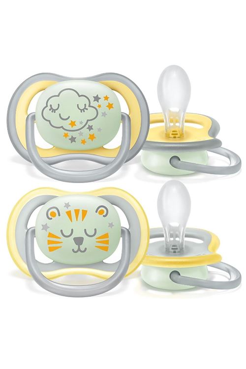 Philips Avent Ultra Air Nighttime Karanlıkta Parlar Gece Emziği +18 Ay