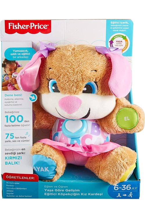 Fisher Price Eğitci Köpekçiğin Kız Kardeşi (Türkçe)