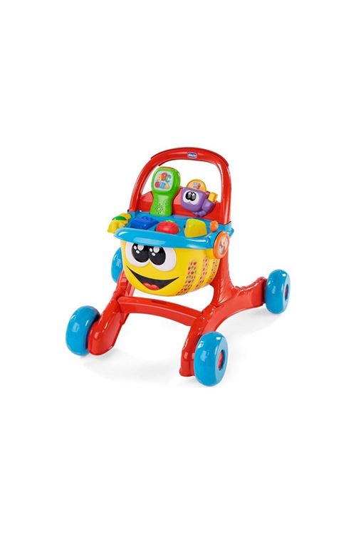 Chicco Mutlu Alışveriş İlk Adımlar Yürüteci - 4'ü bir arada İngilizce + Türkçe Aktiviteli