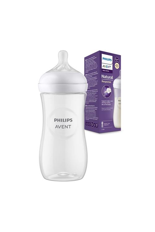 Philips Avent Natural Response PP Biberon 3 Ay+ 330ml SCY906/01