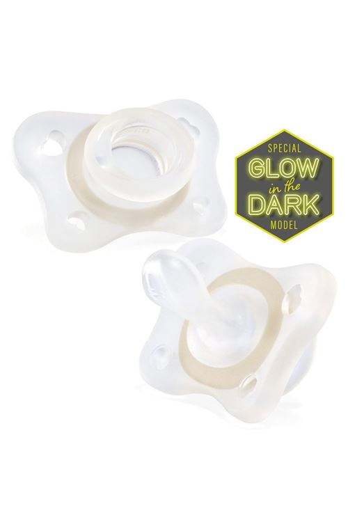 Chicco Gece Parlayan PhysioForma Mini Soft 2'li Emzik 2-6 Ay