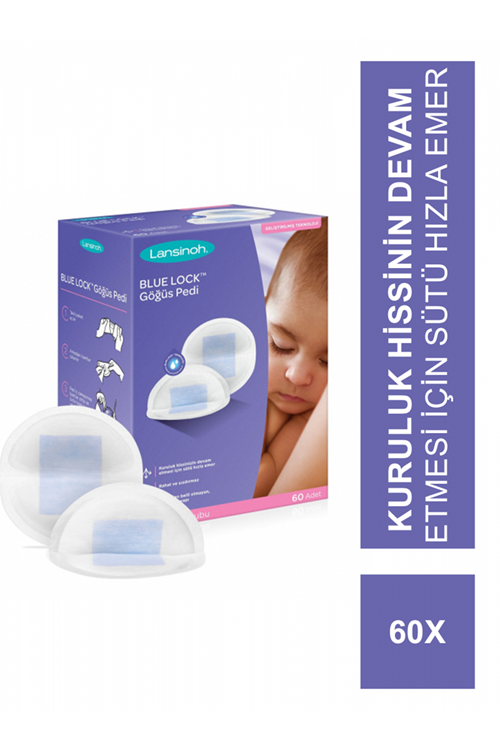 Lansinoh Blue Lock Göğüs Pedi 60 Adet