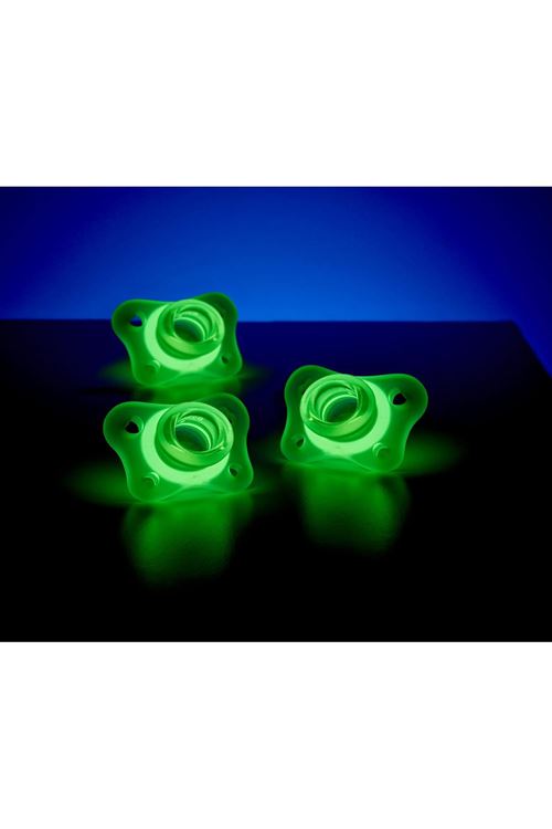 Chicco Gece Parlayan PhysioForma Mini Soft 2'li Emzik 2-6 Ay