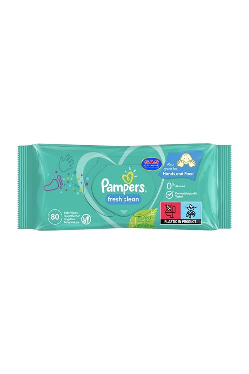 Prima Pampers Temiz ve Ferah Islak Bebek Havlusu 80'li
