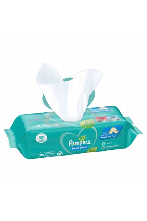 Prima Pampers Temiz ve Ferah Islak Bebek Havlusu 80'li