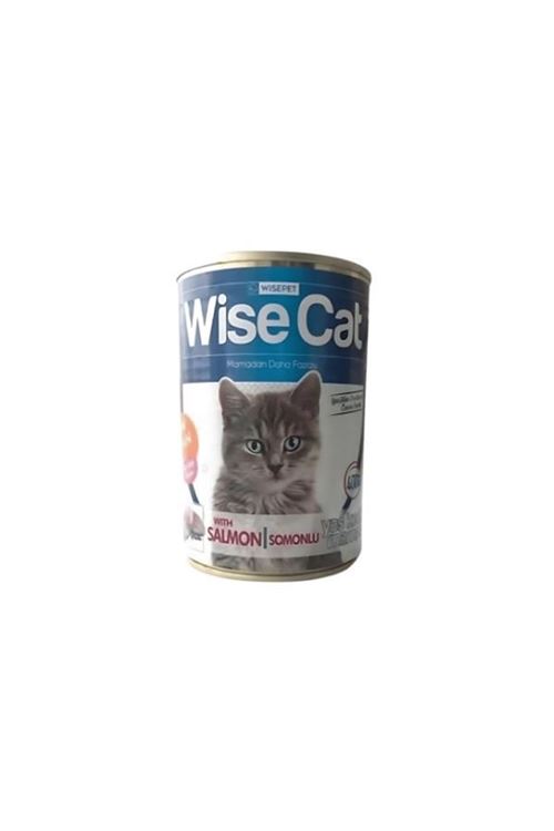 Wise Cat Somonlu Yetişkin Konserve Kedi Maması 400 Gr