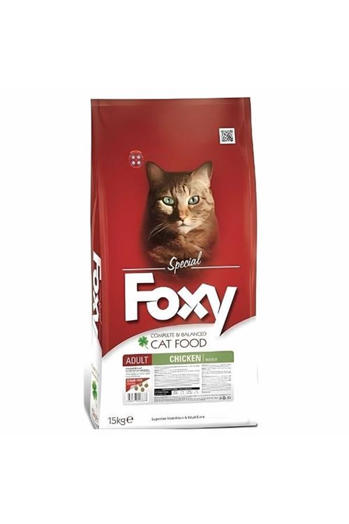Foxy Tavuklu Yetişkin Kedi Maması 15 Kg