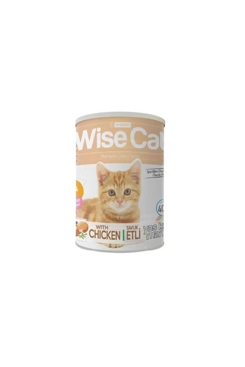Wise Cat Tavuklu Yetişkin Konserve Kedi Maması 400 Gr