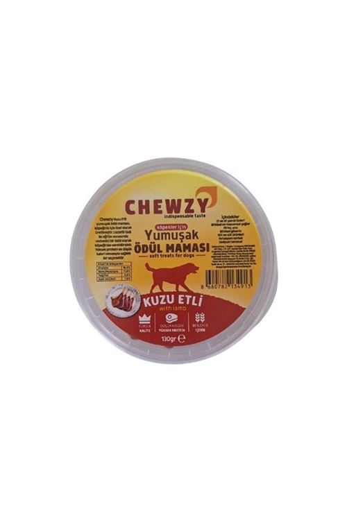 Chewzy Kuzulu Yumuşak Köpek Ödül Maması 130 Gr