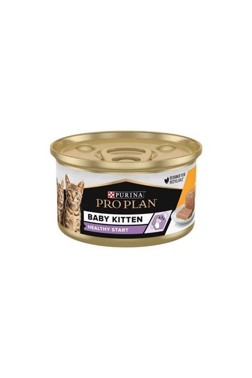 Pro Plan Baby Kitten Tavuklu Yavru Konserve Kedi Maması 85 Gr