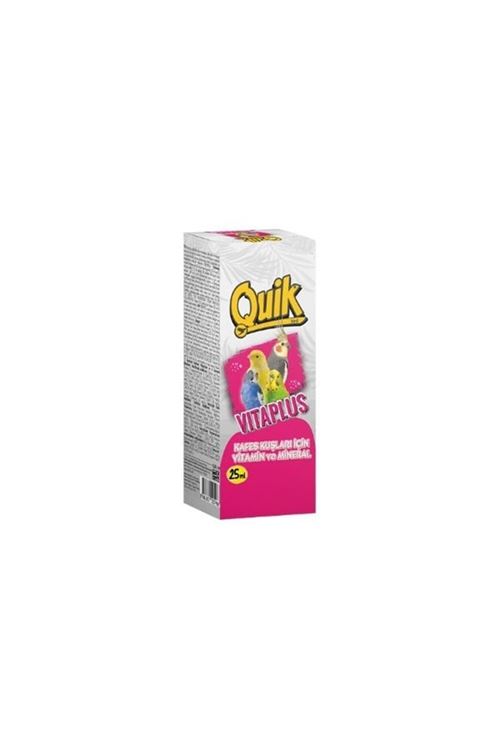 Quik Vita Plus Kuş Vitamini 25 Ml