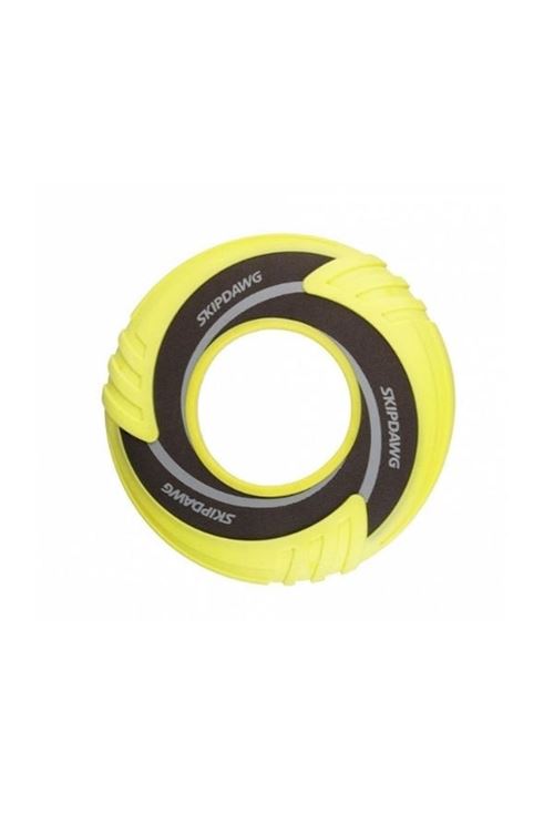 Gigwi Durafleks Uçan ve Yüzen Disk Plastik Köpek Oyuncağı Sarı