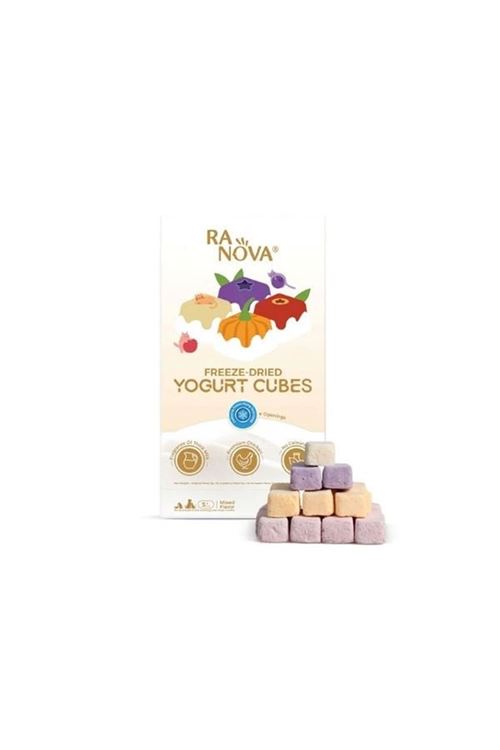 Ranova Kedi ve Köpekler için Dondurularak Kurutulmuş Yoğurt Küpleri 1 Gr 40 Adet