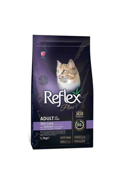 Reflex Plus Skin Care Somonlu Yetişkin Kedi Maması 1.5 Kg