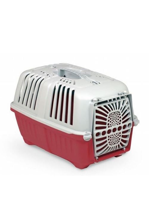 Mps Pratiko-1 Plastik Kapılı Kedi ve Köpek Taşıma Çantası 48x31x33 Cm