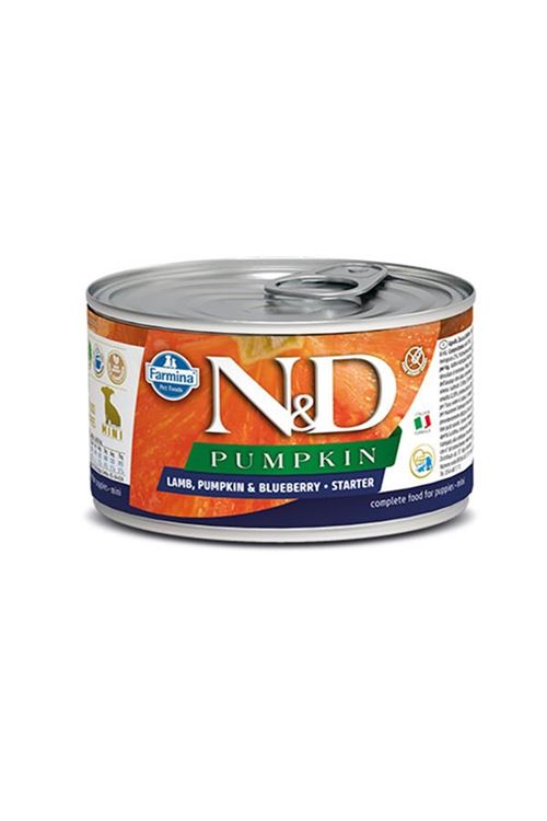 N&D Pumpkin Balkabaklı Kuzu Etli Anne ve Yavru Konserve Köpek Maması 140 Gr