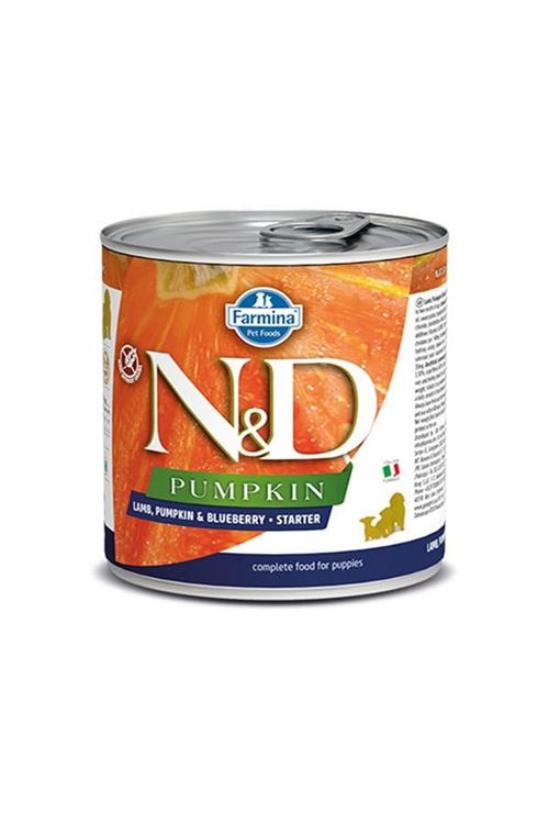 N&D Pumpkin Balkabaklı Kuzu Etli Anne ve Yavru Konserve Köpek Maması 285 Gr