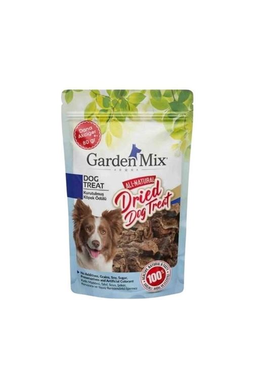 Garden Mix Kurutulmuş Dana Akciğer Köpek Ödül Maması 80 Gr