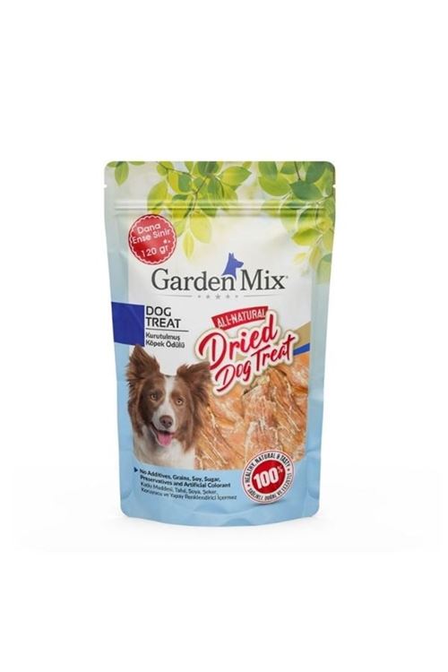 Garden Mix Kurutulmuş Dana Ense Sinir Köpek Ödül Maması 120 Gr