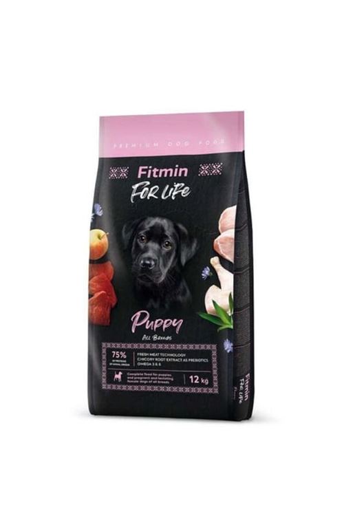 Fitmin For Life Puppy Tüm Irklar için Kümes Hayvanlı Yavru ve Hamile Köpek Maması 12 Kg