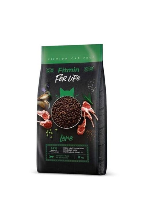 Fitmin For Life Kuzu Etli Yetişkin Kedi Maması 8 Kg