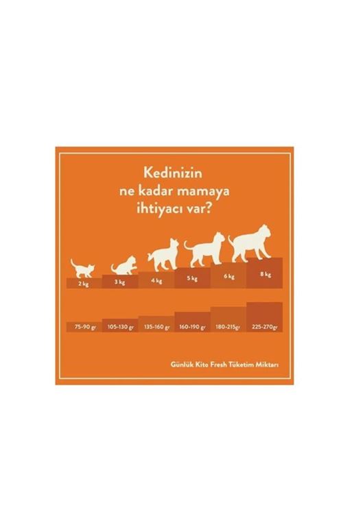 Kito Fresh Kuzu Etli Hipoalerjenik Taze Kedi Yemeği 85 Gr