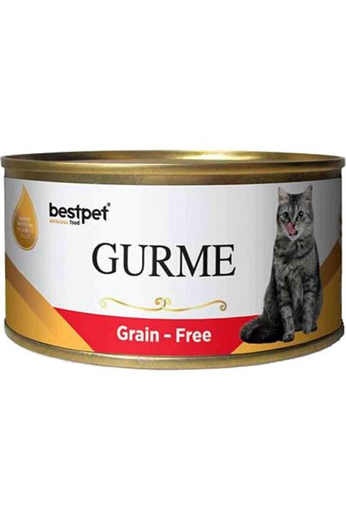 Best Pet Gurme Jöleli Biftekli Yetişkin Konserve Kedi Maması 100 Gr