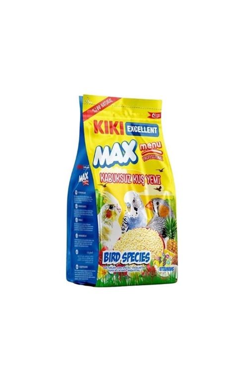 Kiki Excellent Max Menu Kabuksuz Muhabbet Kuşu Yemi 400 Gr