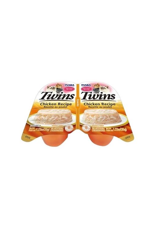 Inaba Twins Jöle İçinde Tavuklu Yetişkin Konserve Kedi Maması 35 Gr 2 Adet