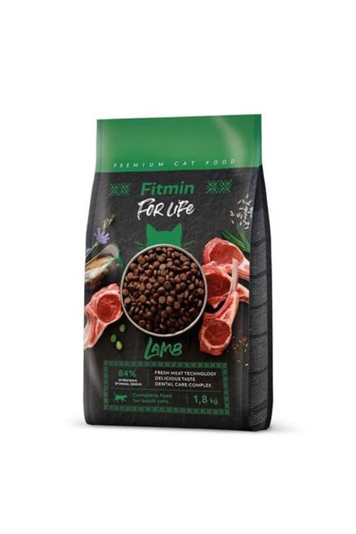 Fitmin For Life Kuzu Etli Yetişkin Kedi Maması 1.8 Kg