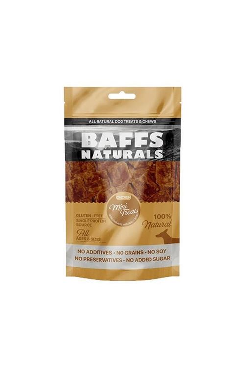 Baffs Naturals Tavuk Mini Ödül Köpek Ödül Maması 100 Gr