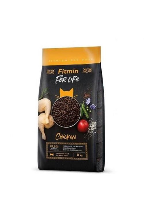Fitmin For Life Adult Tavuklu Yetişkin Kedi Maması 8 Kg
