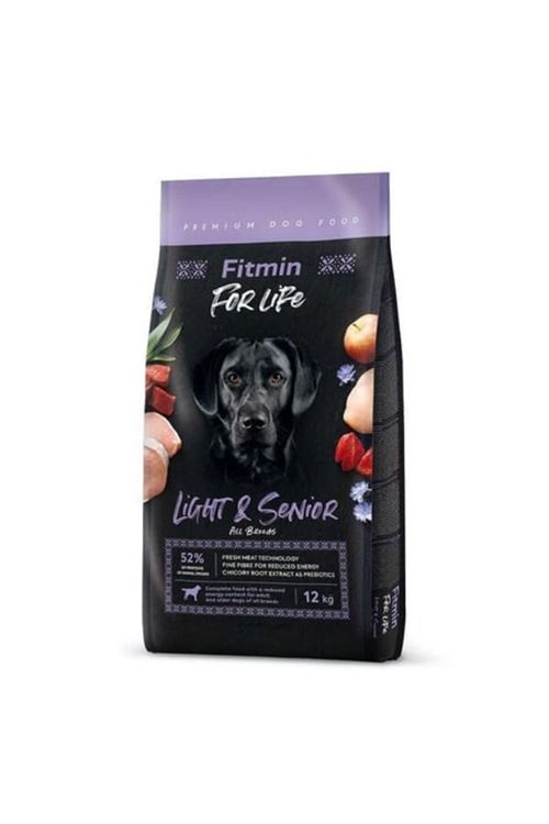 Fitmin For Life Light Tüm Irklar için Kümes Hayvanlı Yaşlı Köpek Maması 12 Kg