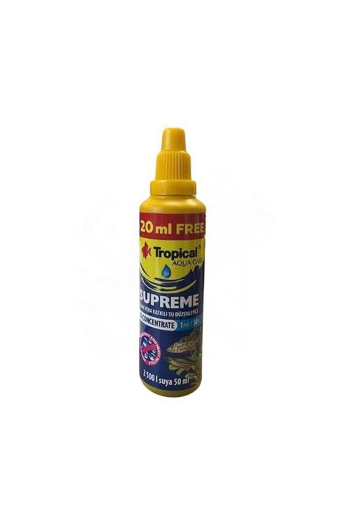 Tropical Supreme Aleo Vera Katkılı Akvaryum Su Düzenleyici 50 Ml