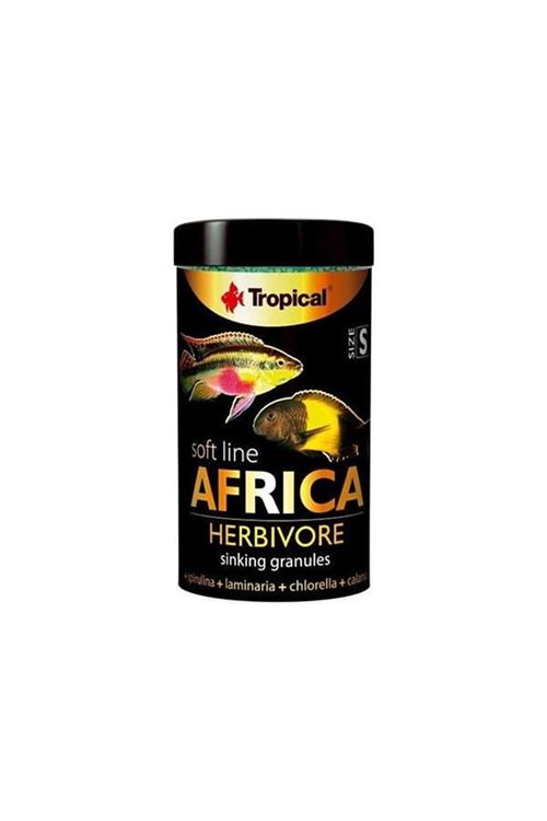 Tropical Softline Africa Herbivore Granül Balık Yemi 100 Ml