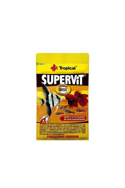 Tropical Süpervit Flakes Üniversal Pul Balık Yemi 12 Gr