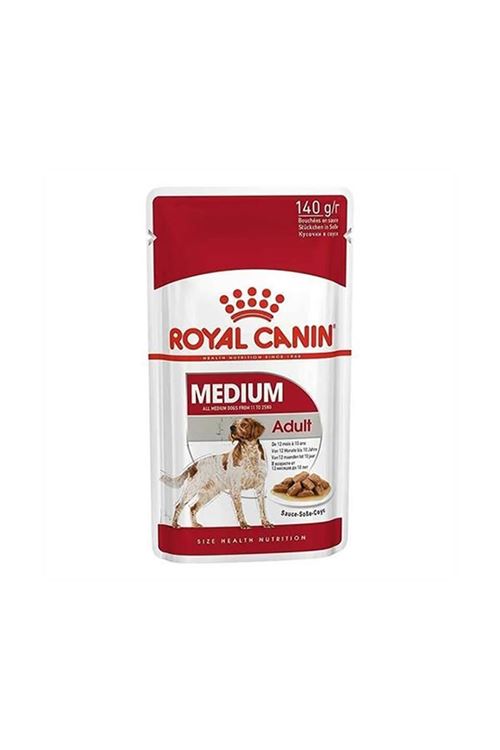 Royal Canin Medium Adult Gravy Yetişkin Konserve Köpek Maması 140 Gr