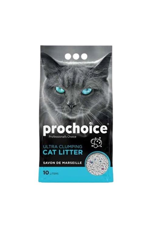 Prochoice Bentonit Marsilya Sabunlu Topaklanan Doğal Kedi Kumu 10 Lt