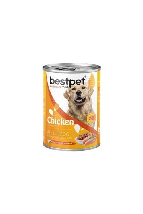 Bestpet Tavuklu Gravy Soslu Yetişkin Konserve Köpek Maması 400 Gr