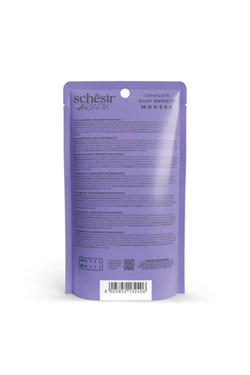 Schesir After Dark Velvet Mousse Tavuklu ve Ördekli Yetişkin Kedi Yaş Maması 80 Gr