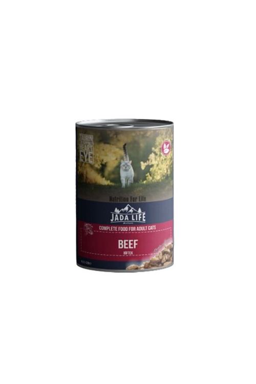 Jada Life Biftekli Parça Etli Yetişkin Konserve Kedi Maması 415 Gr