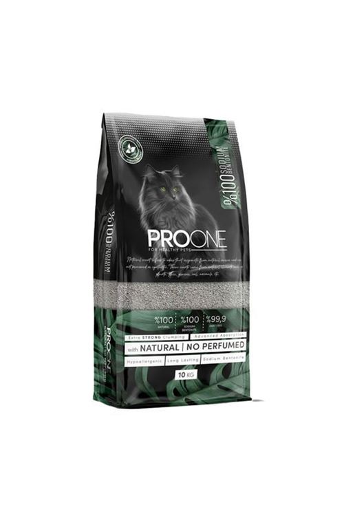 Pro One Hypoallergenic Kokusuz İnce Taneli Sodyum Bentonit Kedi Kumu 10 Kg