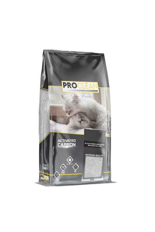 Proclean Aktif Karbonlu Topaklanan Kedi Kumu 10 Lt