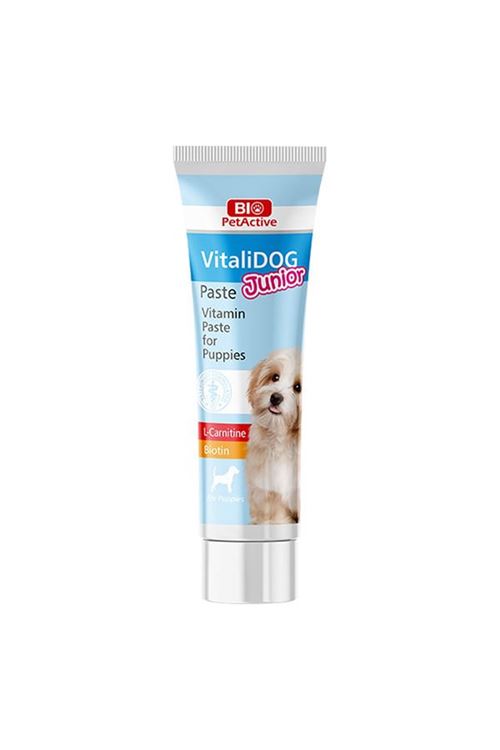 Bio Pet Active Vitalidog Paste Yavru Köpekler için Vitamin Macun 100 Ml