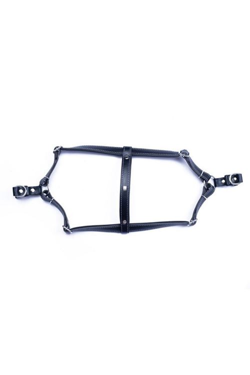 Doggie Konfor Deri Ronin Köpek Göğüs Tasması Xsmall Siyah 1.5x35 40 Cm