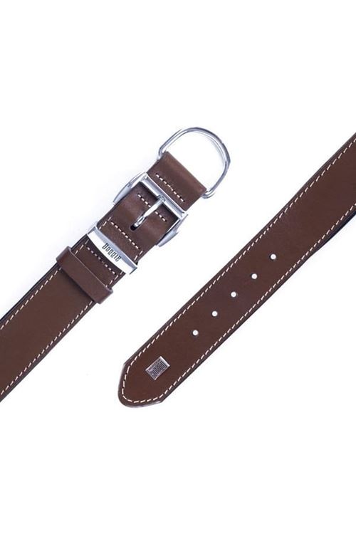 Doggie Konfor Deri Köpek Boyun Tasması Small Kahverengi 4x47-55 Cm